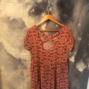 Pattern summer dress